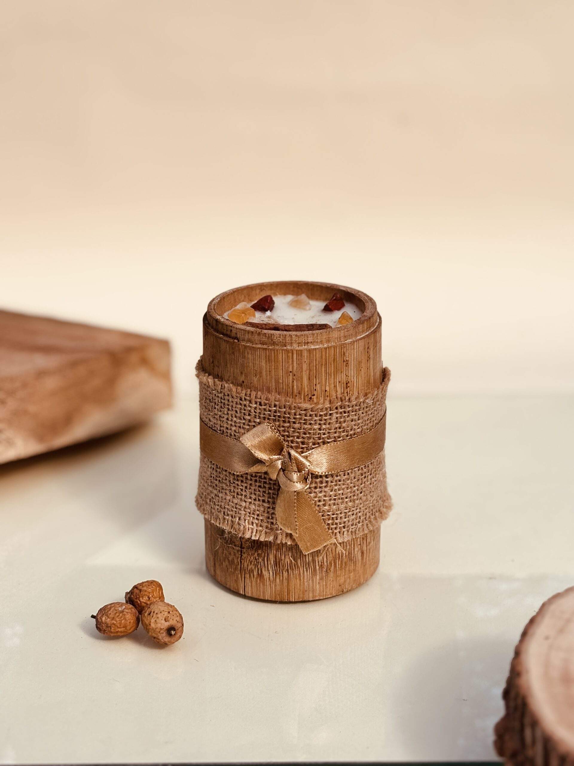 Sustain Earth Series | Melt & Bliss Healing Scented Candle | Pure Soy Wax | Gifting | 30+ Hrs | 120 ml | Home | Meditation | Skin-Friendly | Hand Poured in Bharat - Image 2