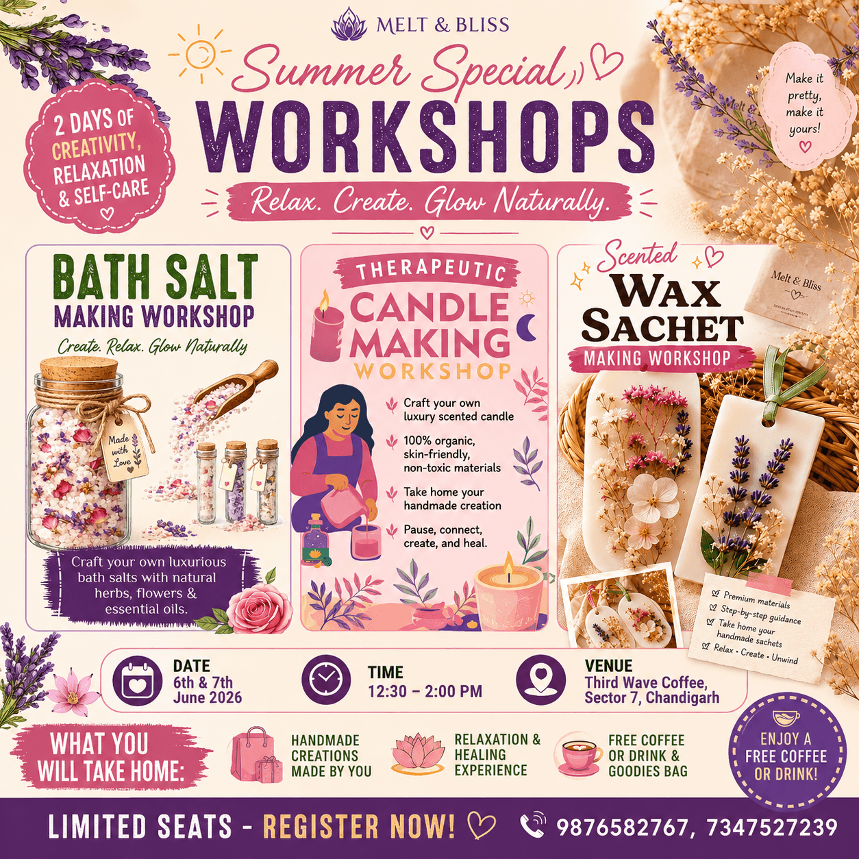 Craft a Bliss | India’s 1st Therapeutic Crafting Experience by Melt & Bliss